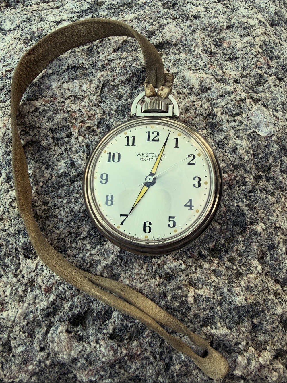 Westclox Pocket Ben Watch Runs